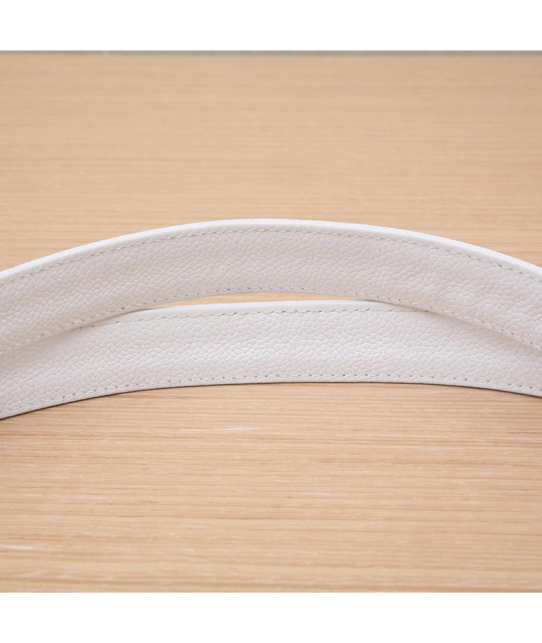 CHANEL Белая сумка через плечо, фото 9