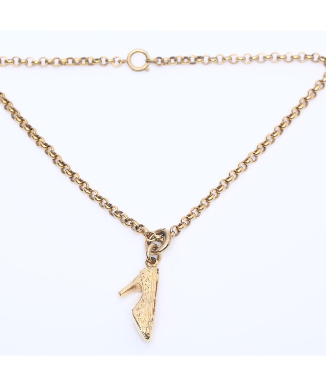 FERRAGAMO Золотое металлическое колье, фото 7