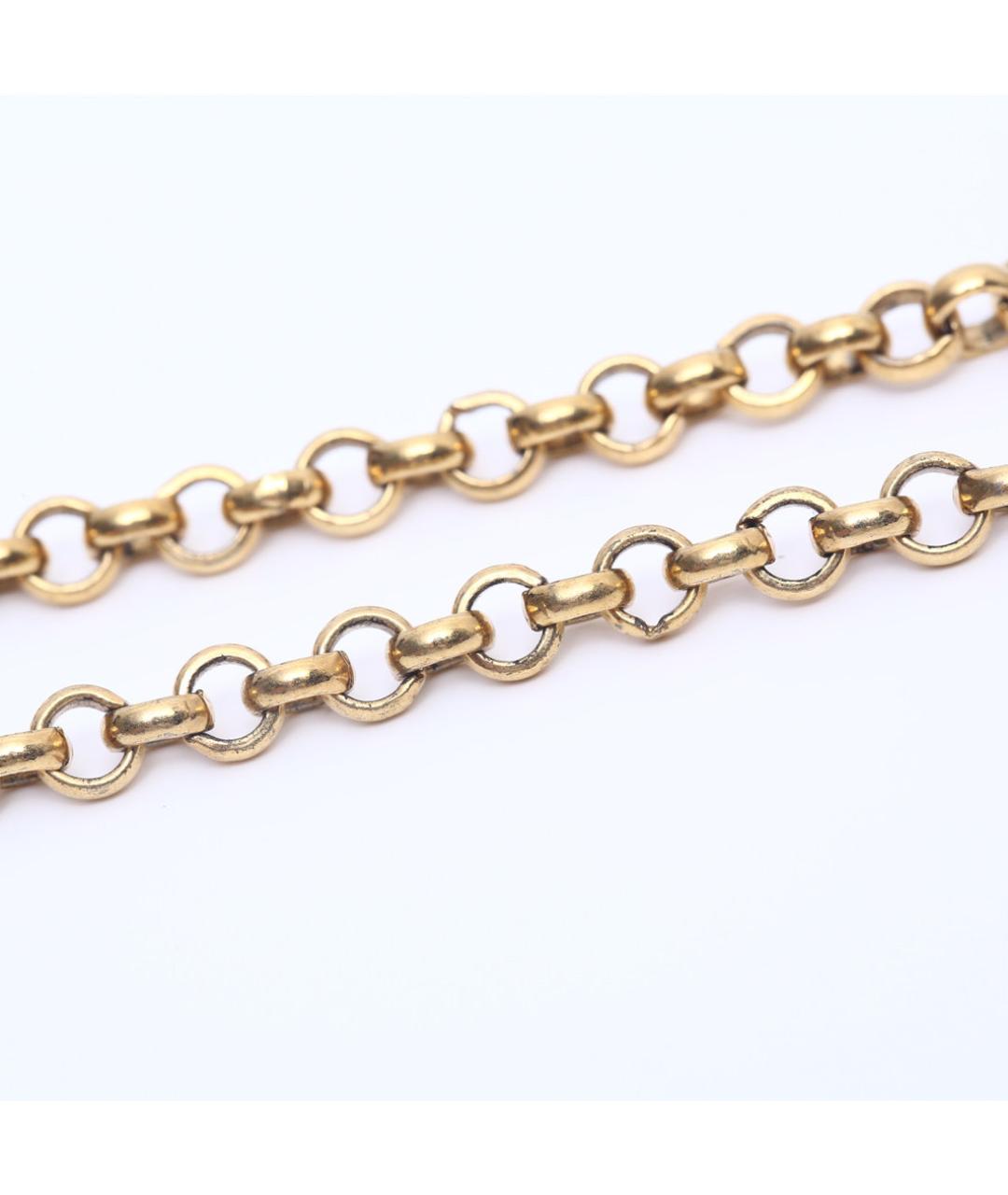 FERRAGAMO Золотое металлическое колье, фото 5