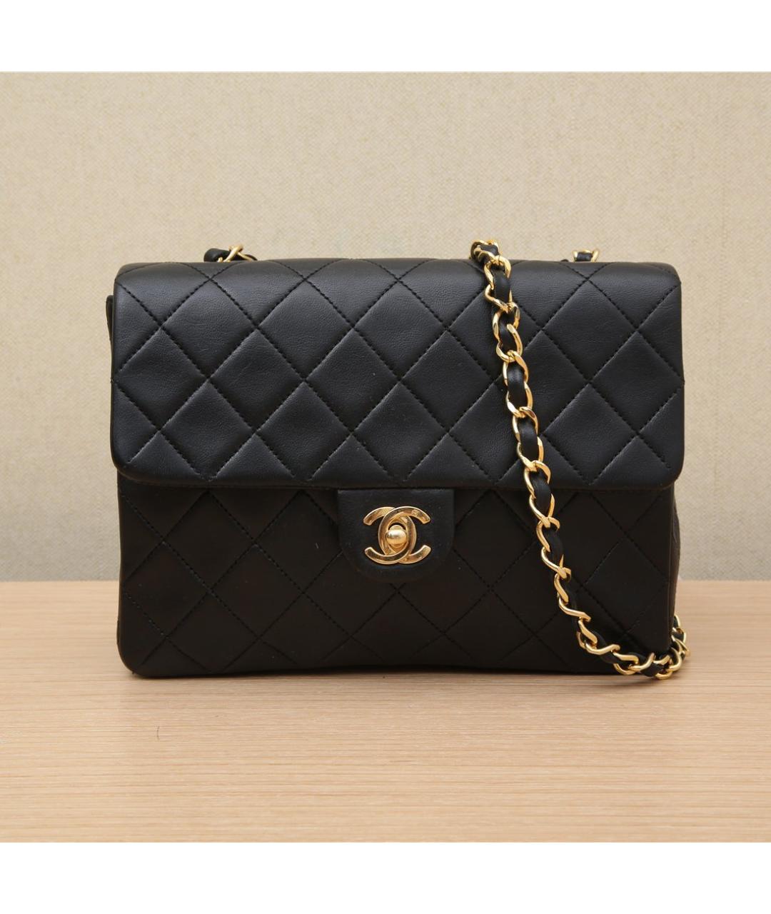 CHANEL Черная сумка через плечо, фото 2