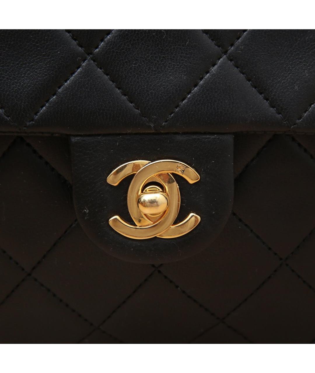 CHANEL Черная сумка через плечо, фото 9