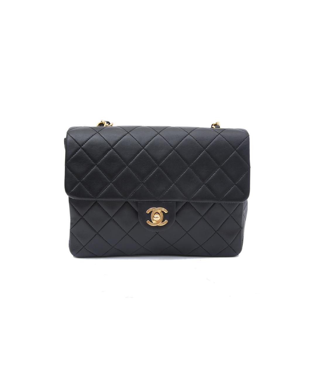 CHANEL Черная сумка через плечо, фото 10