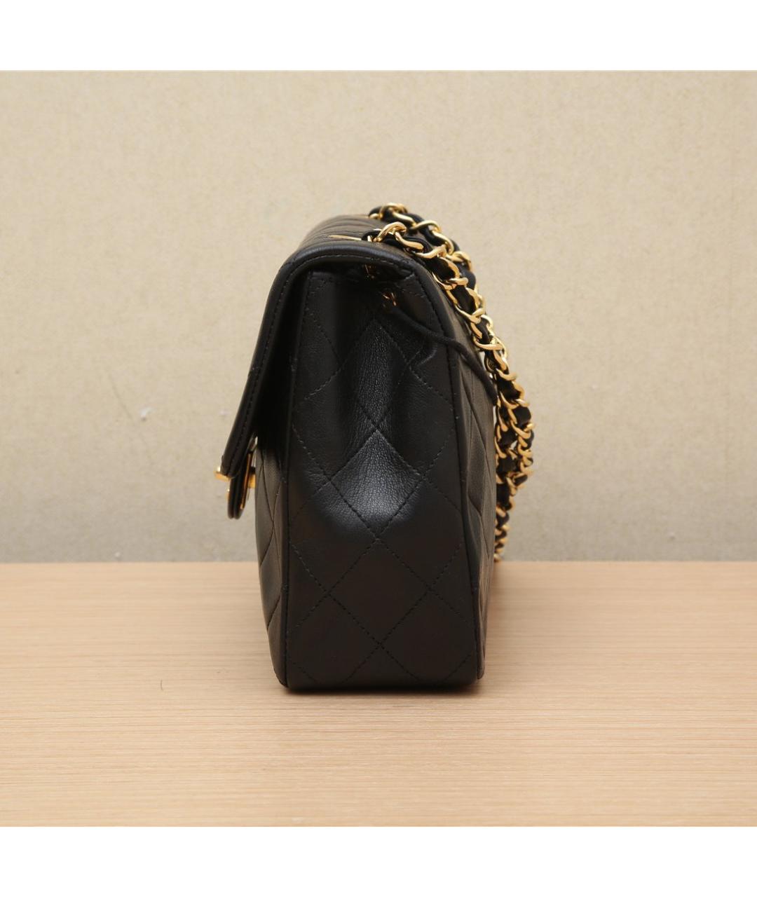 CHANEL Черная сумка через плечо, фото 4