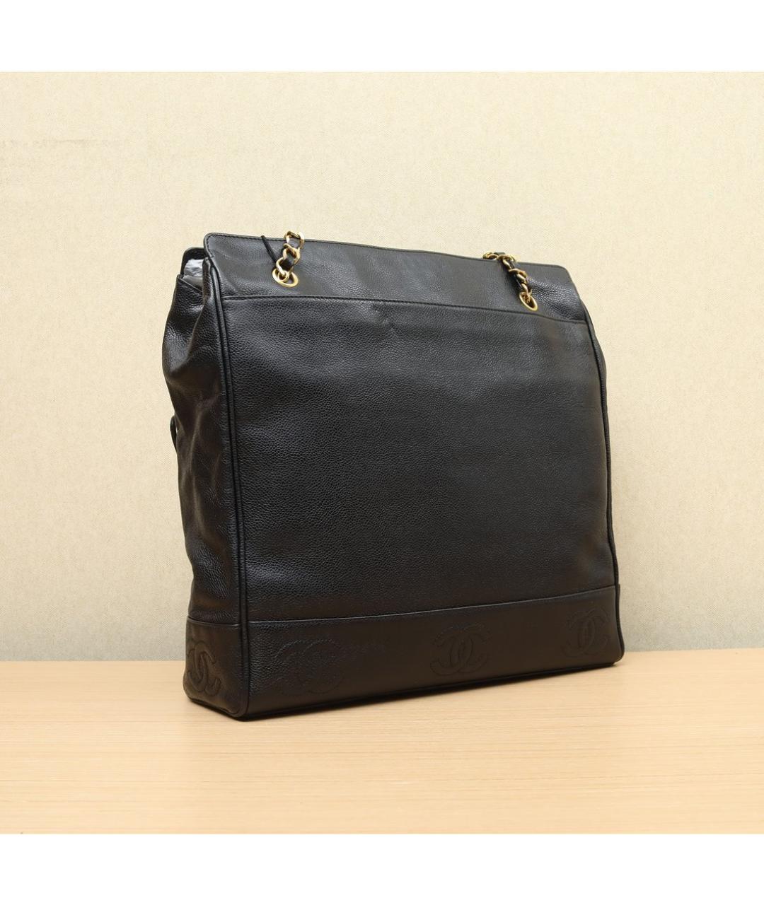 CHANEL Черная сумка через плечо, фото 3