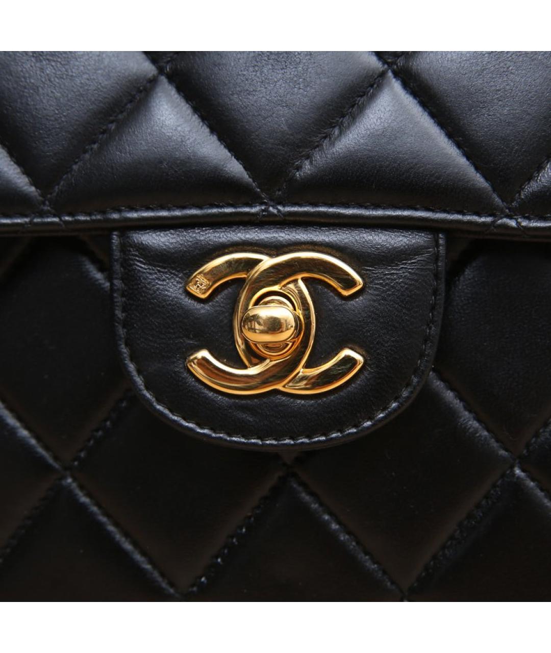 CHANEL Черная сумка через плечо, фото 7
