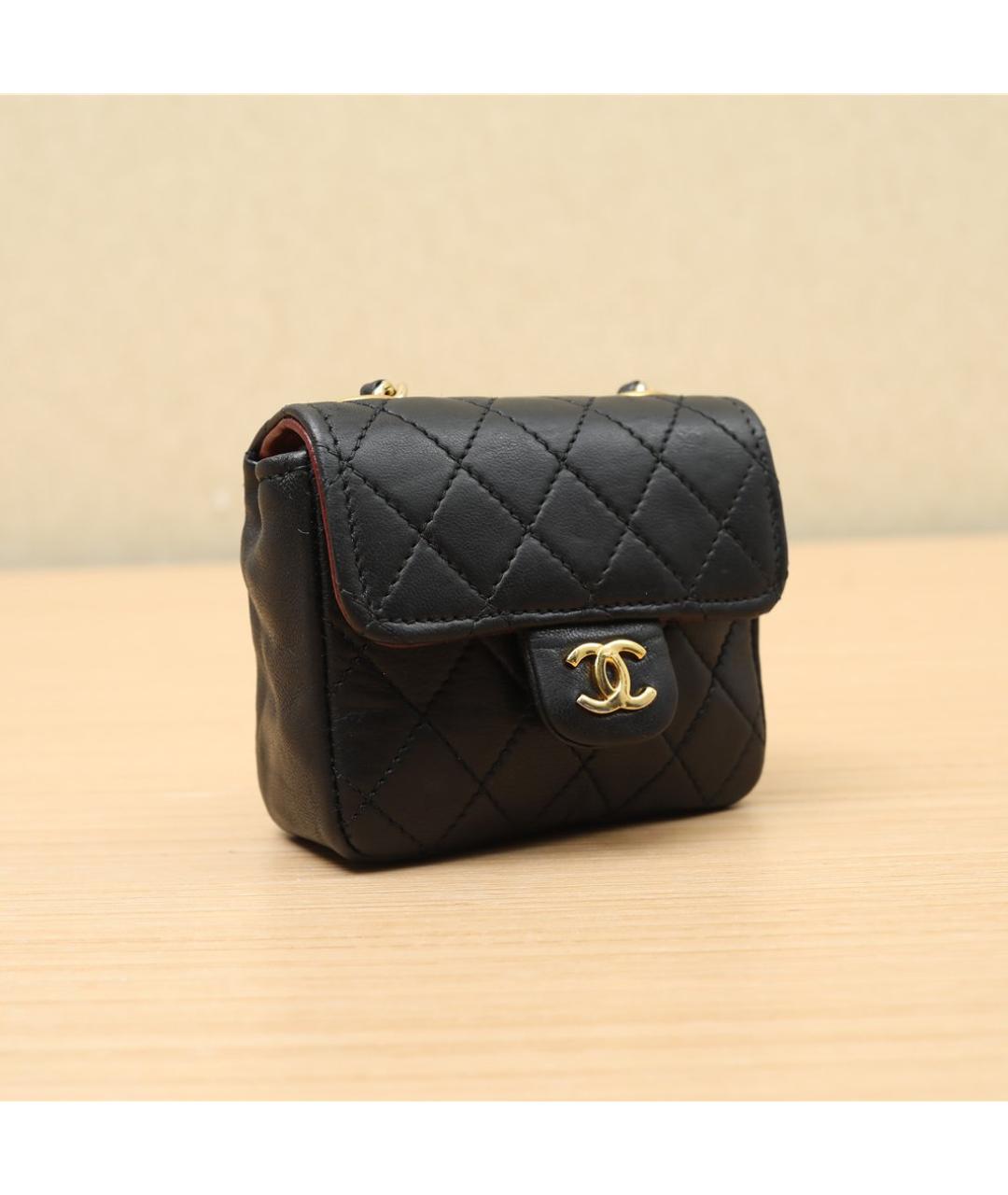 CHANEL Черная поясная сумка, фото 3