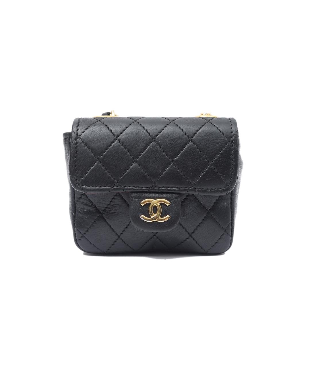 CHANEL Черная поясная сумка, фото 10