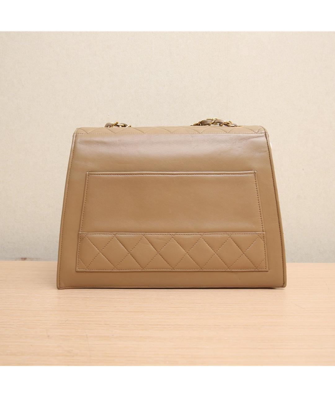 CHANEL Коричневая сумка через плечо, фото 6