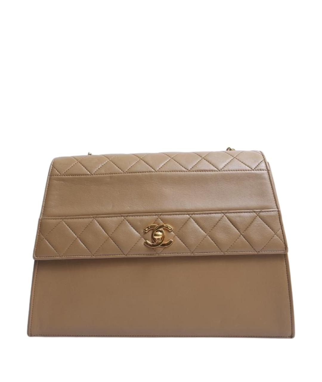 CHANEL Коричневая сумка через плечо, фото 1