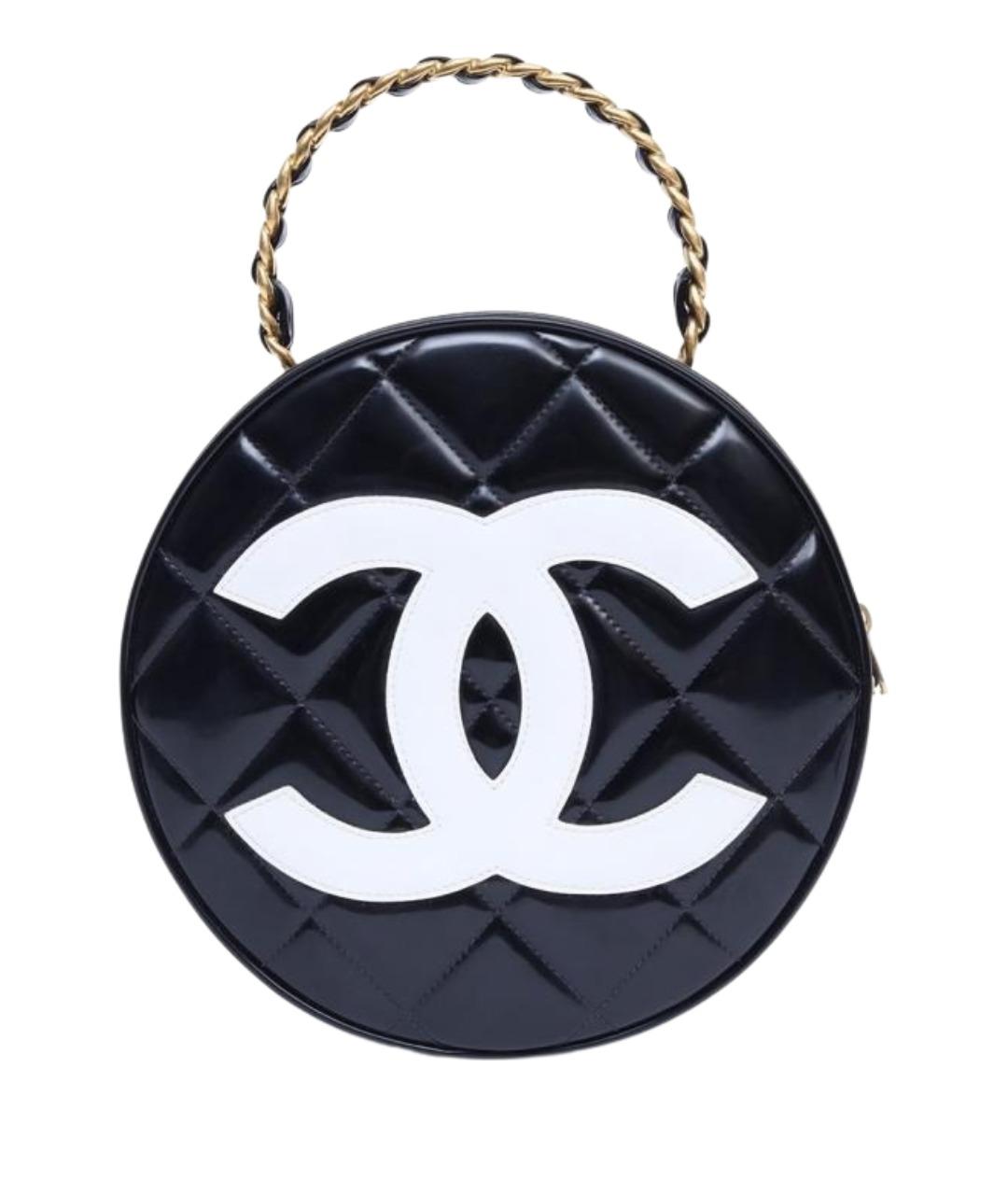 CHANEL Черная сумка с короткими ручками, фото 1