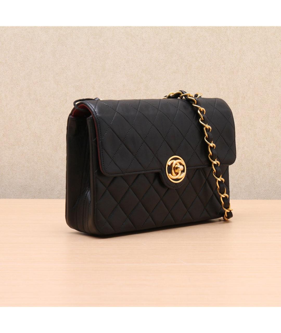 CHANEL Черная сумка через плечо, фото 3