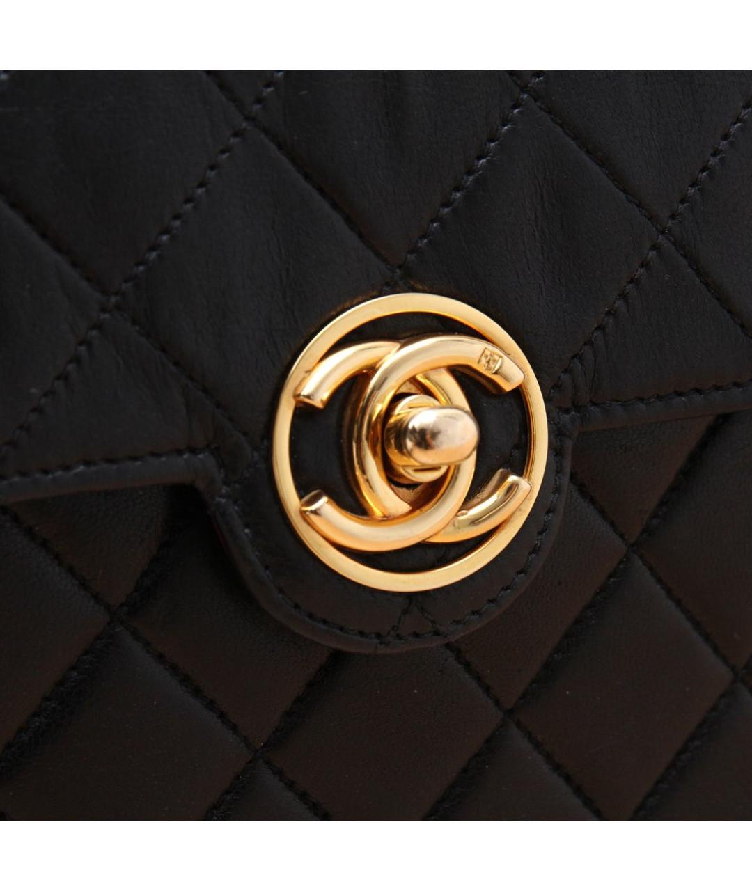 CHANEL Черная сумка через плечо, фото 9