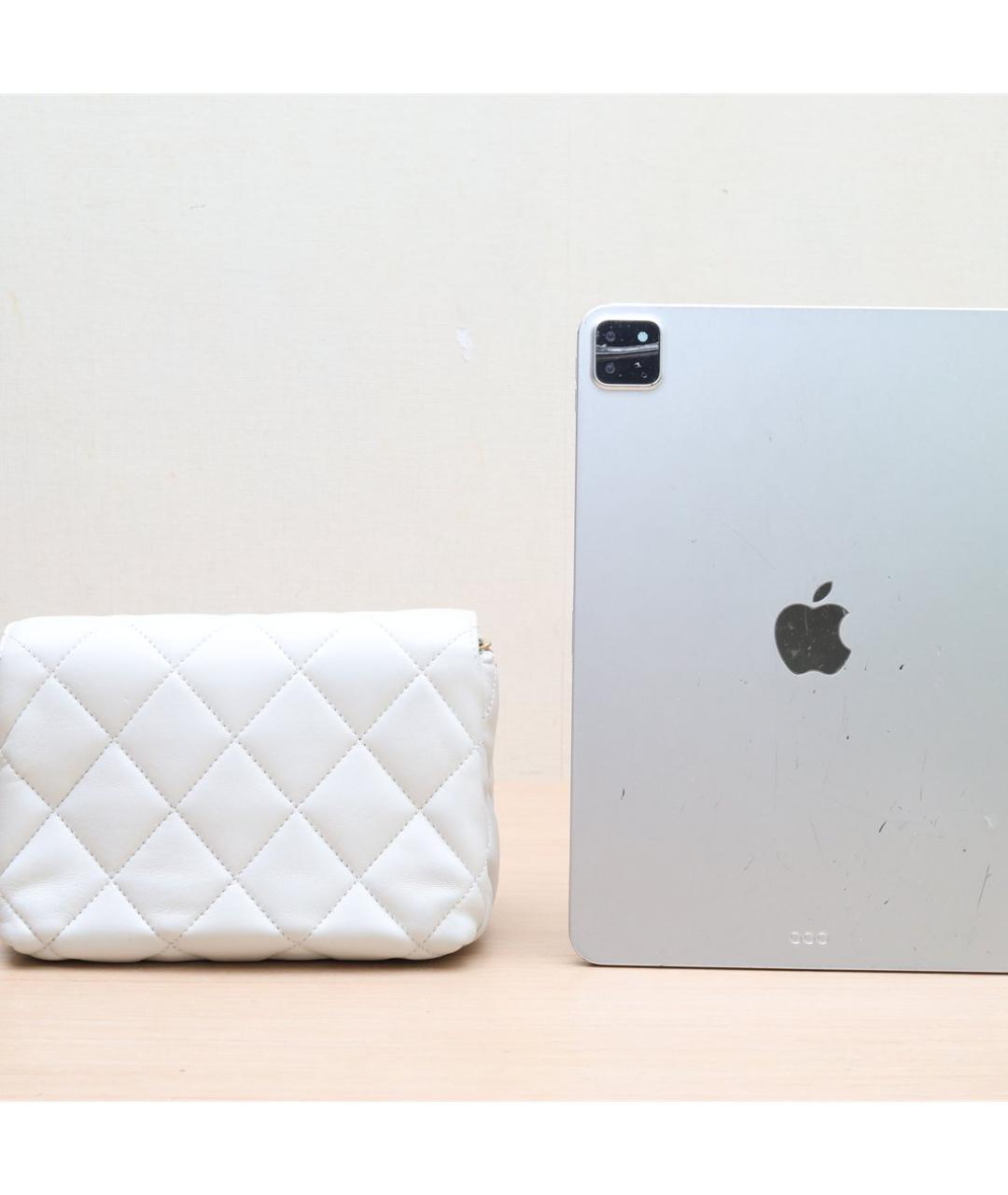 CHANEL Белая сумка через плечо, фото 7