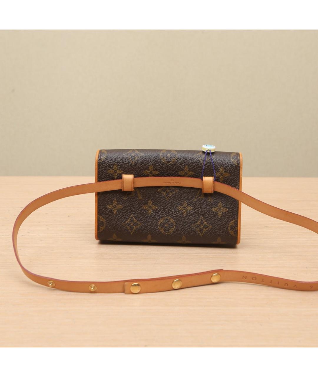 LOUIS VUITTON Коричневая поясная сумка, фото 6