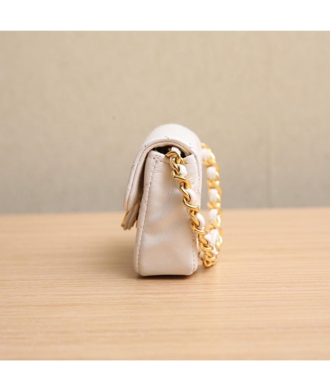 CHANEL Белая поясная сумка, фото 4