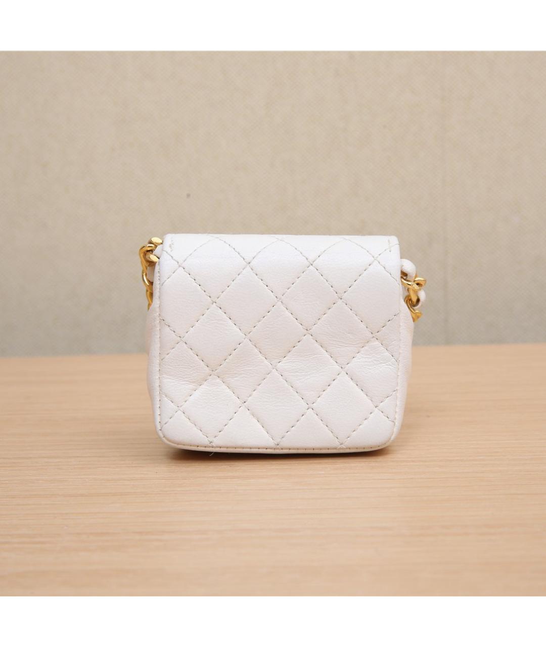 CHANEL Белая поясная сумка, фото 6