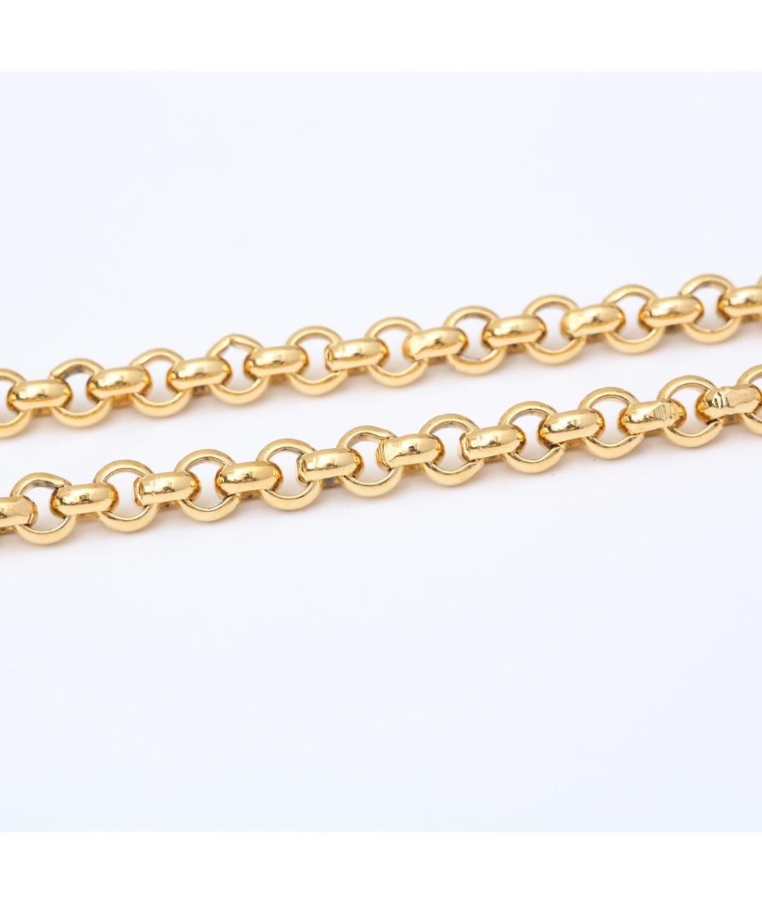 CHANEL Золотое металлическое колье, фото 5