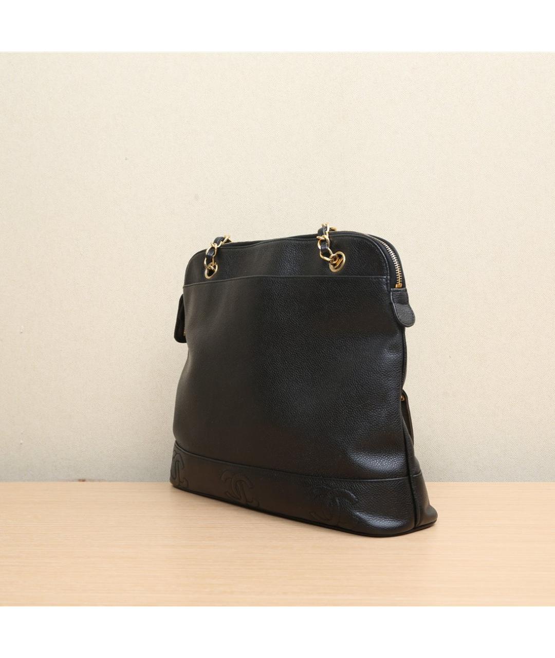 CHANEL Черная сумка через плечо, фото 7