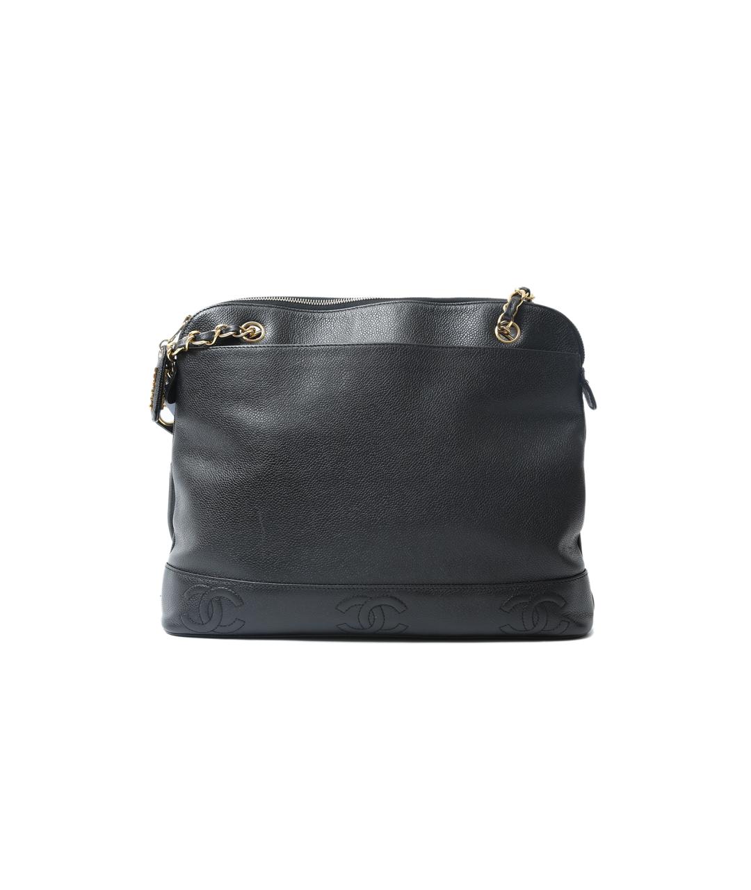 CHANEL Черная сумка через плечо, фото 10