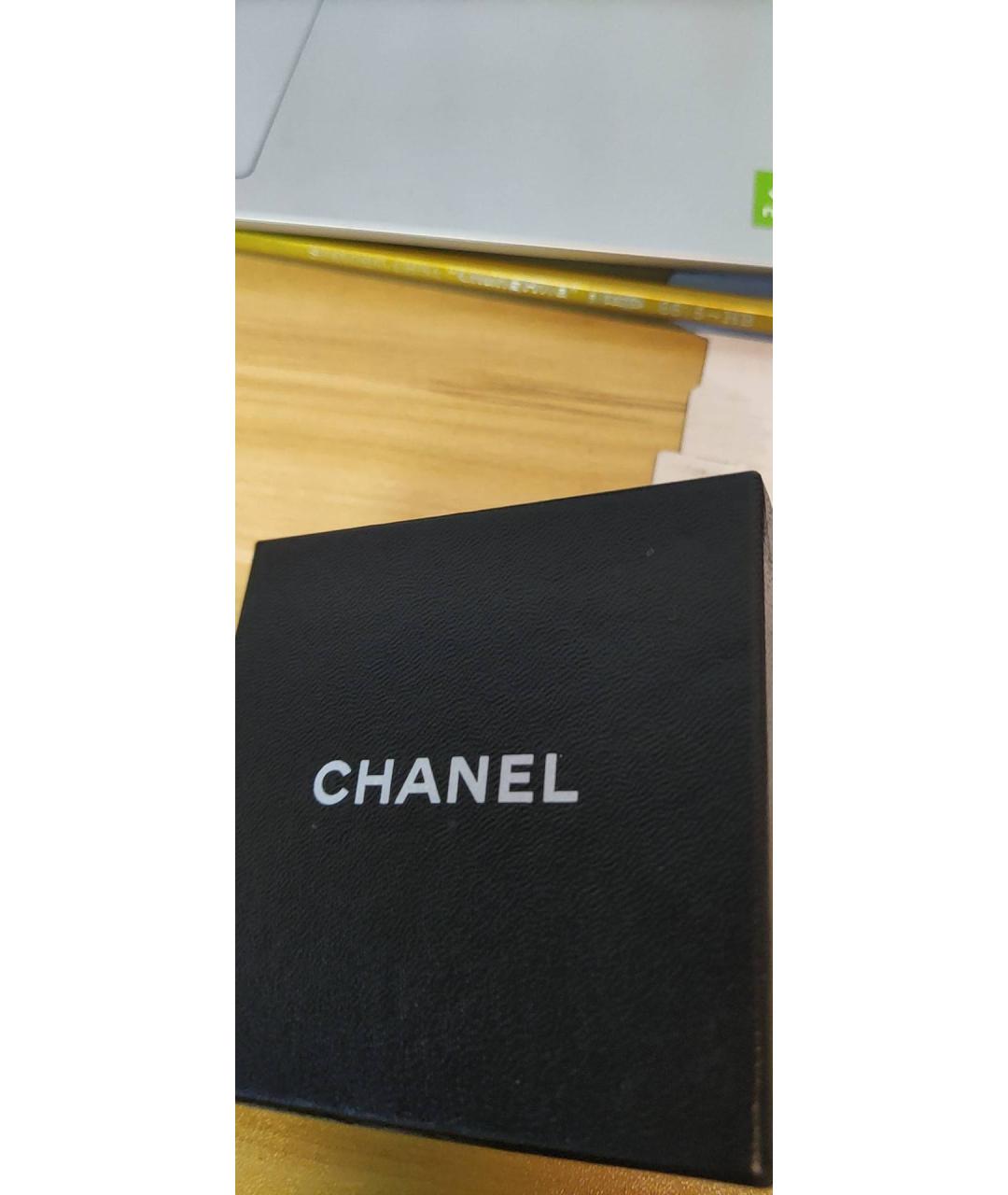 CHANEL Золотые металлические клипсы, фото 8