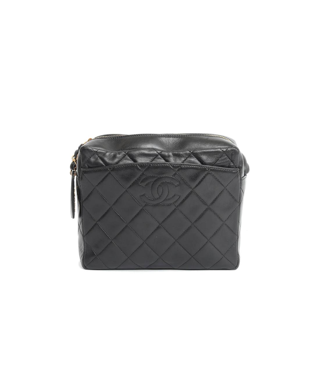 CHANEL Черная сумка через плечо, фото 10