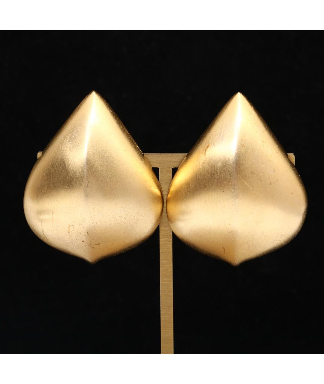 GIVENCHY Золотые металлические клипсы, фото 2