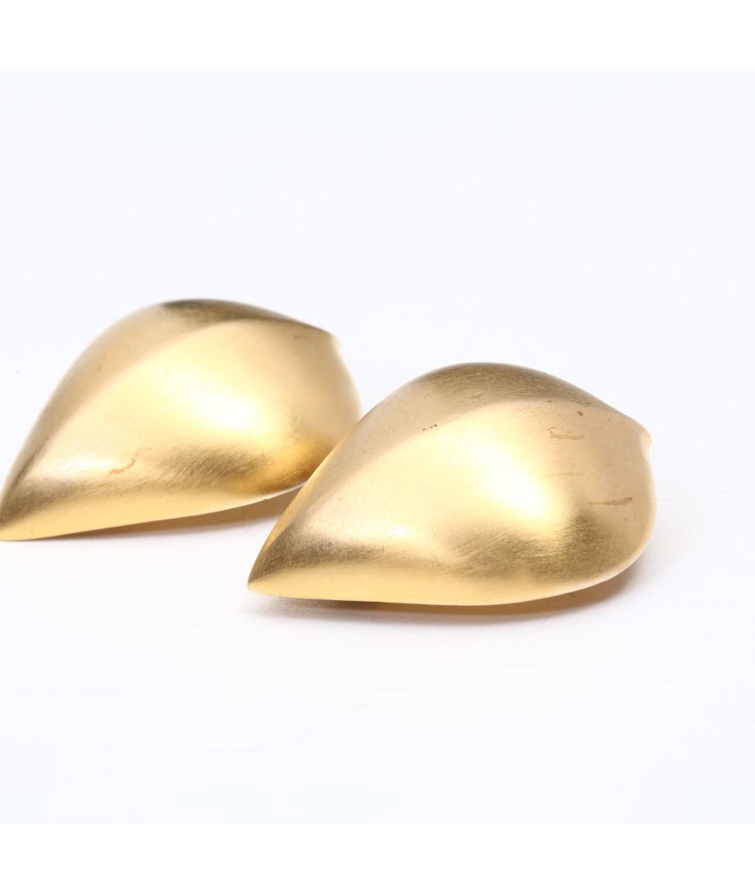 GIVENCHY Золотые металлические клипсы, фото 3