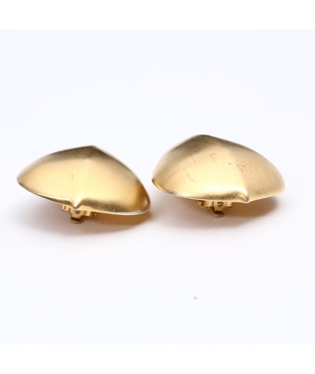 GIVENCHY Золотые металлические клипсы, фото 4