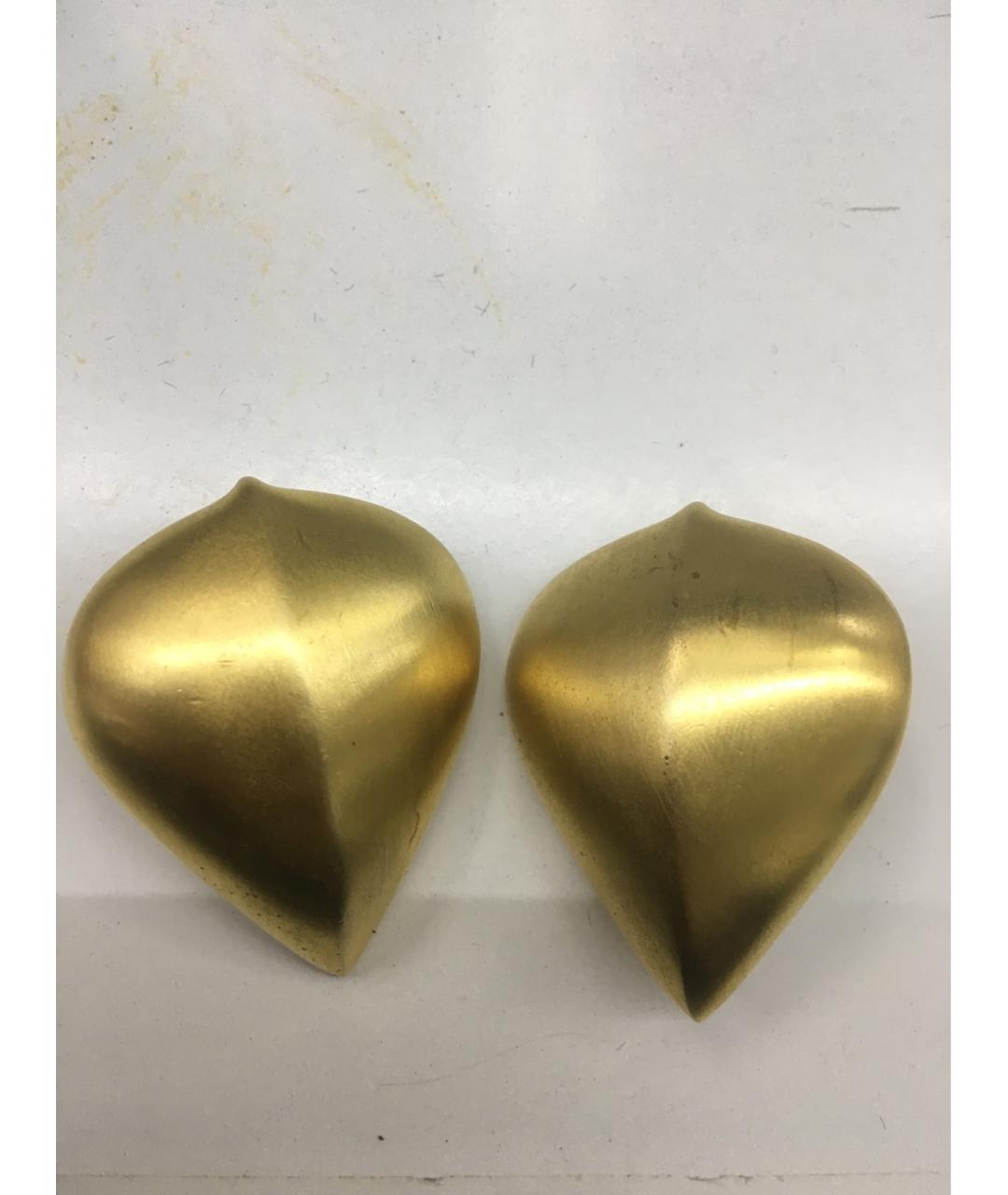 GIVENCHY Золотые металлические клипсы, фото 7