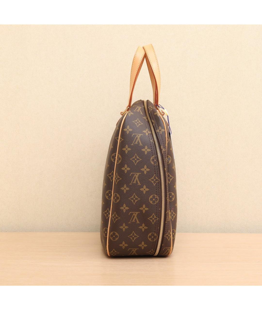 LOUIS VUITTON Коричневая сумка с короткими ручками, фото 4