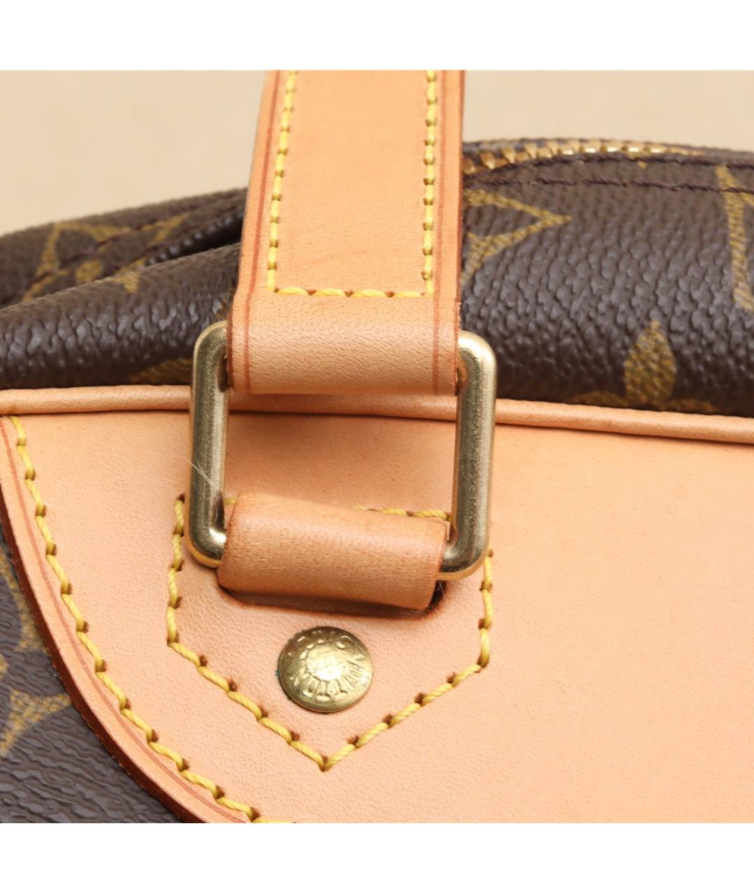 LOUIS VUITTON Коричневая сумка с короткими ручками, фото 9