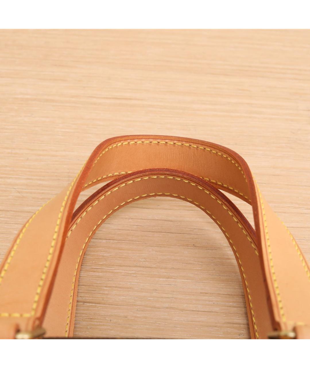 LOUIS VUITTON Коричневая сумка с короткими ручками, фото 7