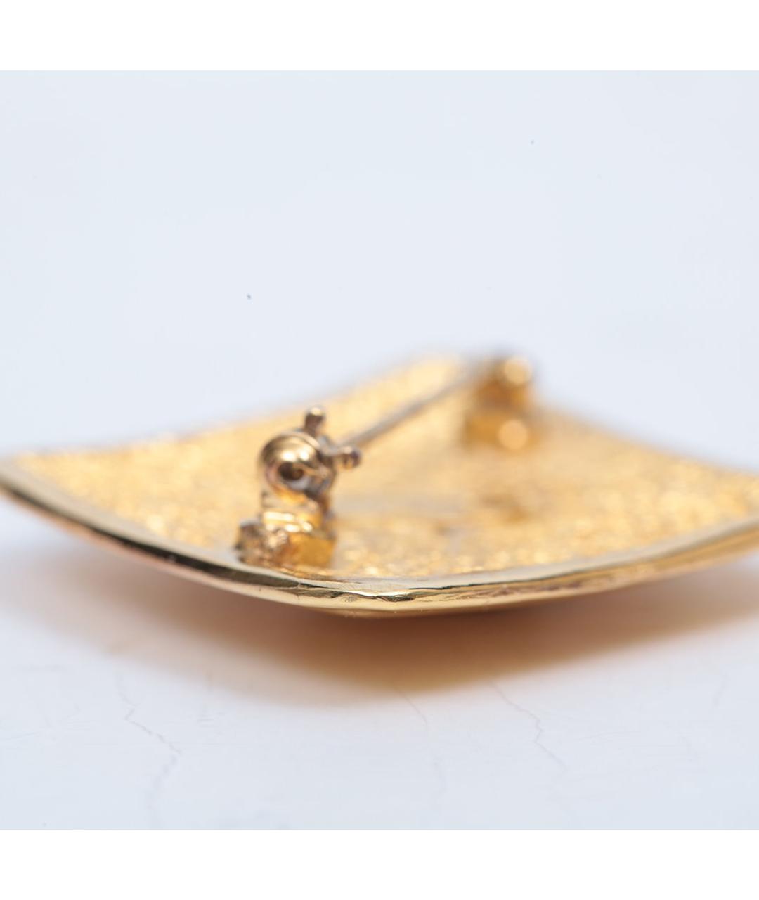 CHANEL Золотая металлическая булавка / брошь, фото 7