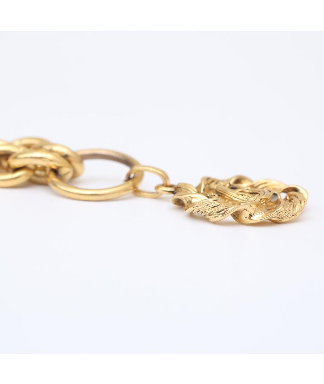 CHANEL Золотое металлическое колье, фото 4