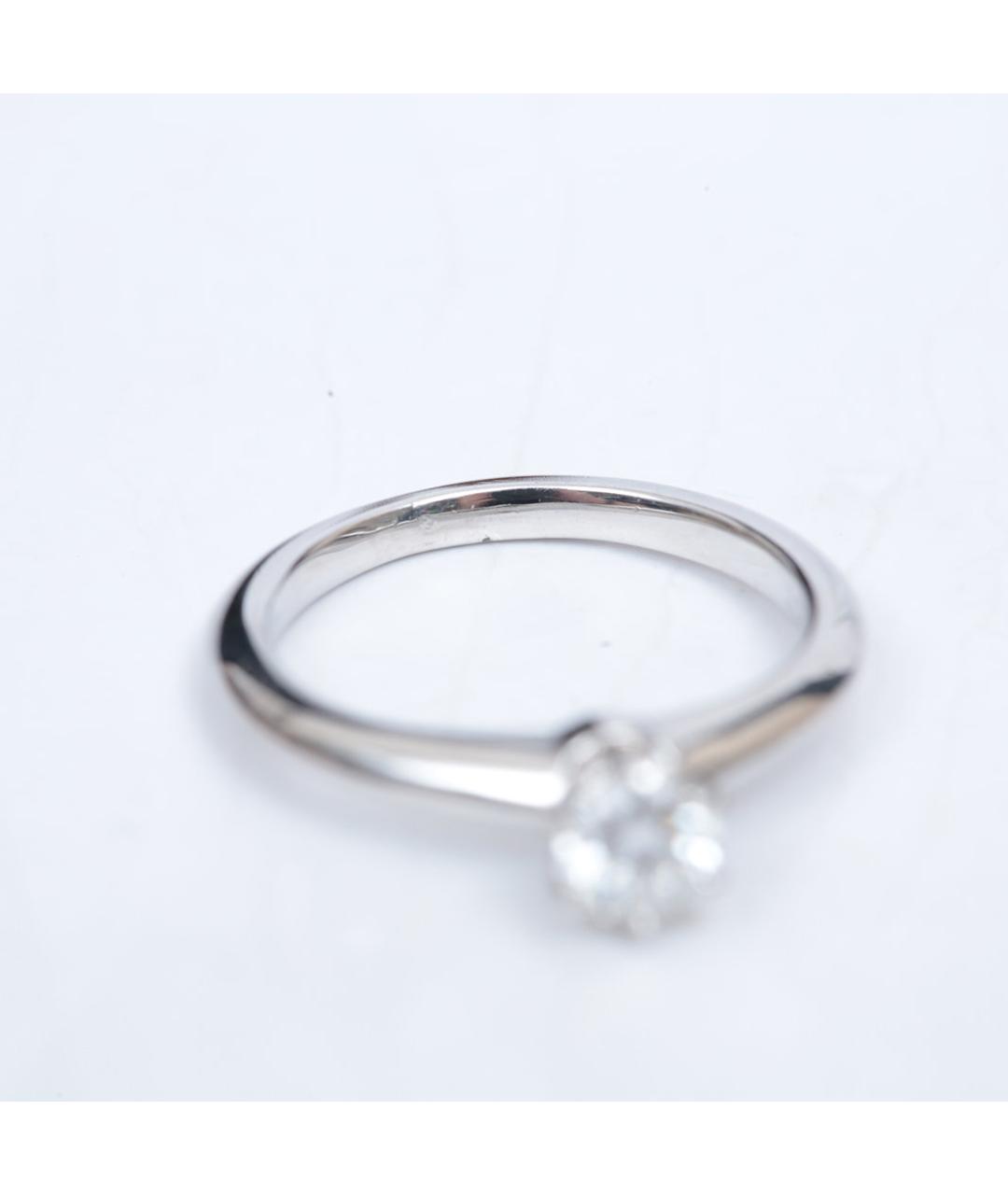 TIFFANY&CO Серебряное платиновое кольцо, фото 6