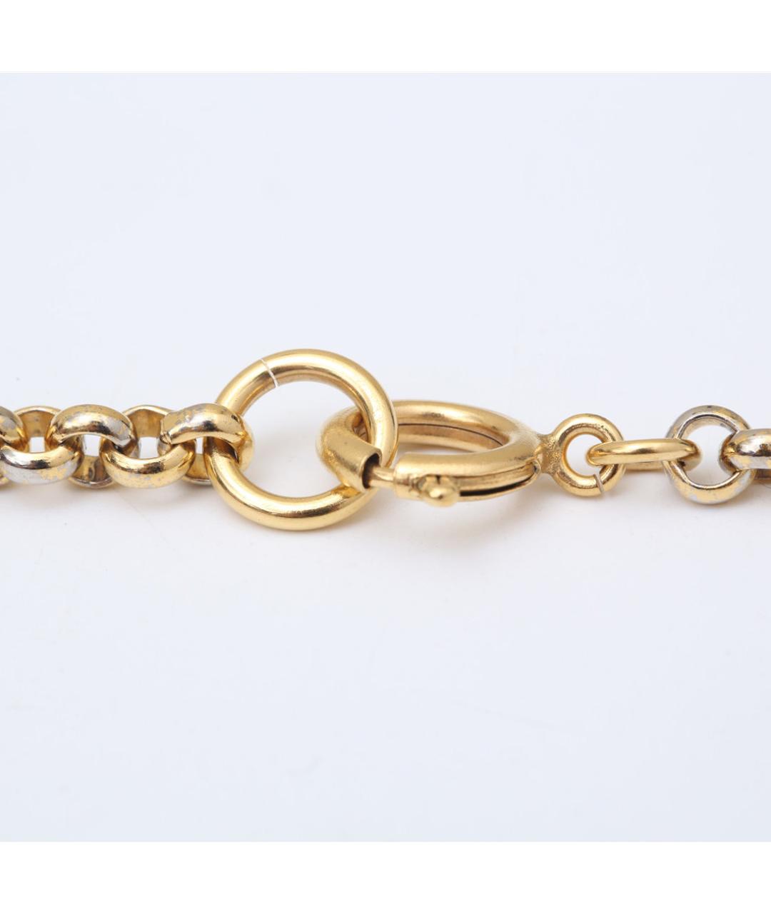 CHANEL Золотое металлическое колье, фото 6