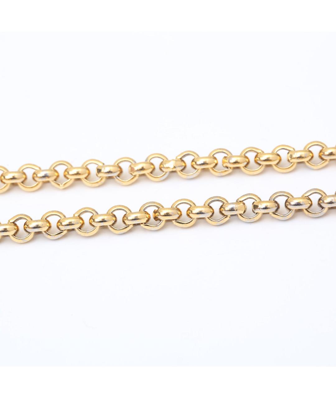 CHANEL Золотое металлическое колье, фото 5