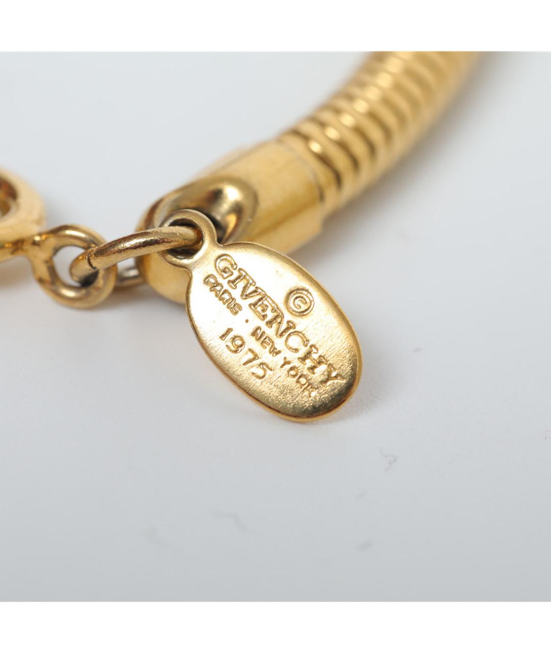 GIVENCHY Золотое металлическое колье, фото 4