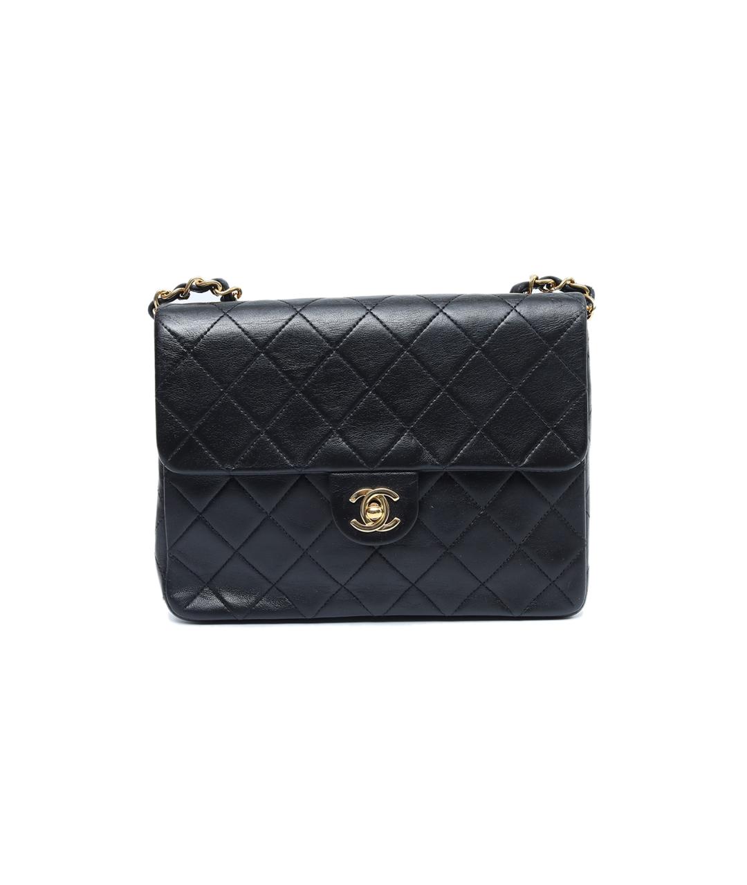 CHANEL Черная сумка через плечо, фото 10