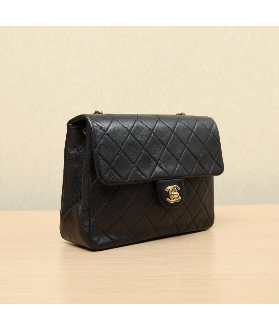 CHANEL Черная сумка через плечо, фото 7