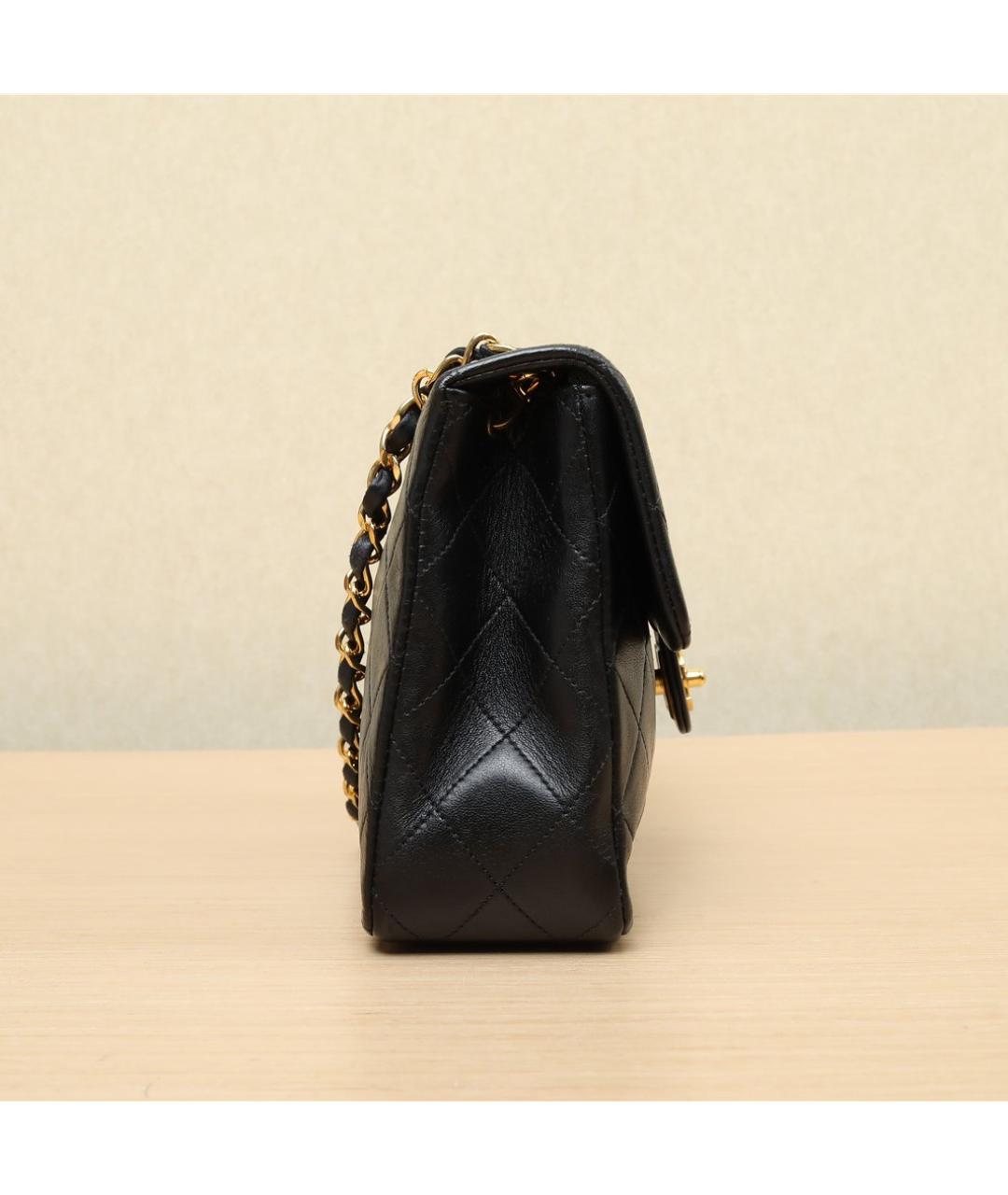 CHANEL Черная сумка через плечо, фото 8