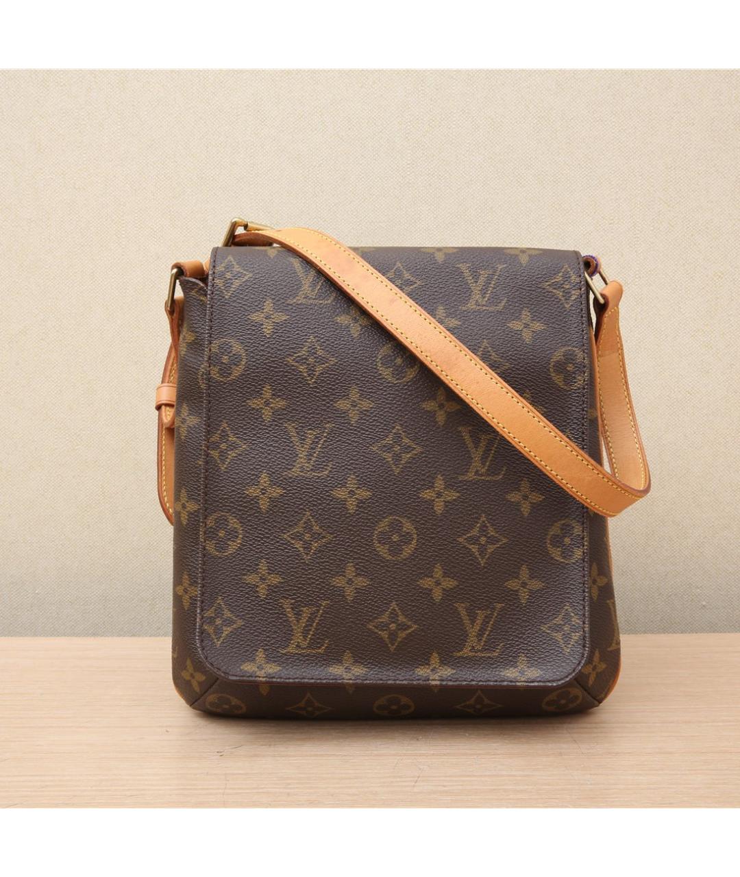 LOUIS VUITTON Коричневая сумка через плечо, фото 2