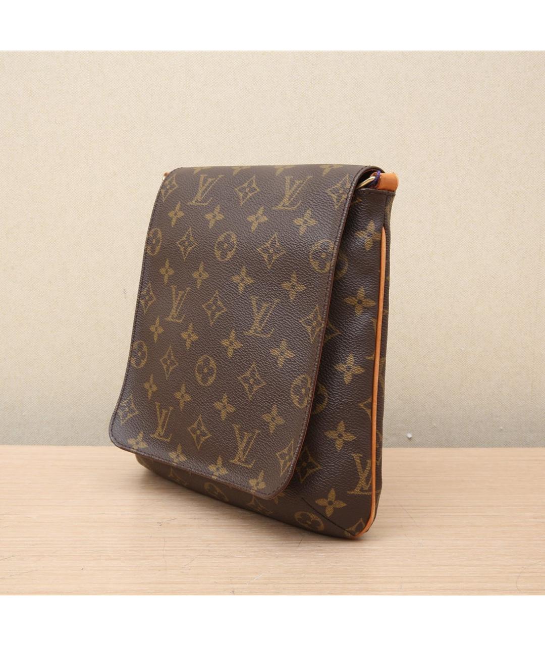 LOUIS VUITTON Коричневая сумка через плечо, фото 3
