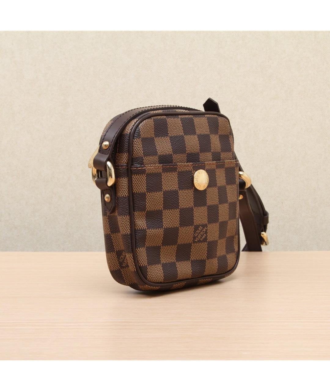 LOUIS VUITTON Коричневая сумка через плечо, фото 3