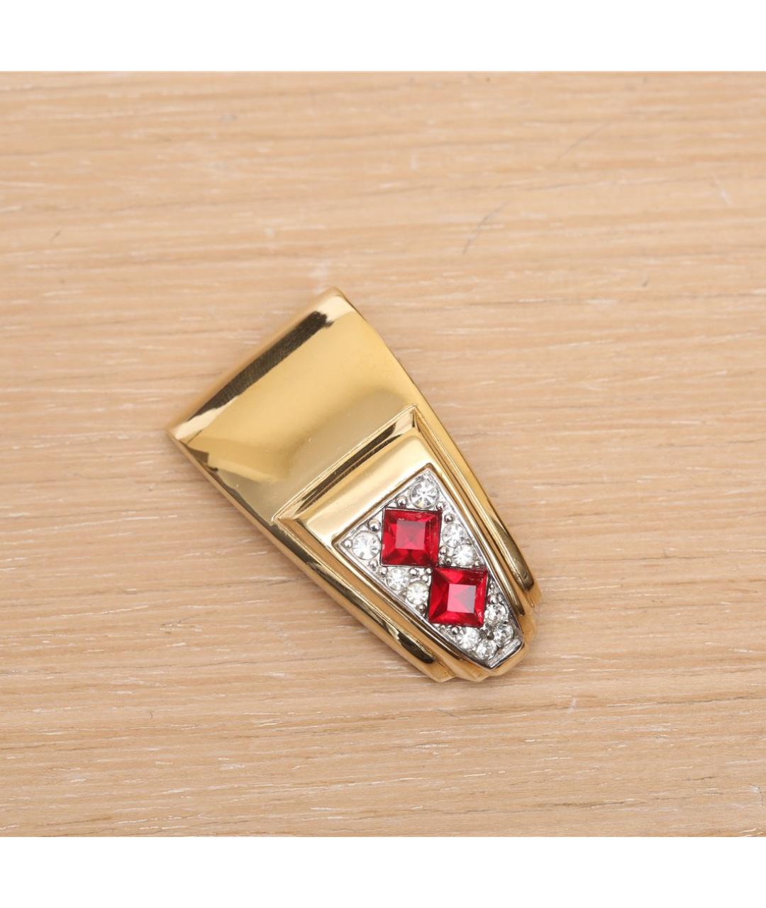 GIVENCHY Золотая металлическая булавка / брошь, фото 2