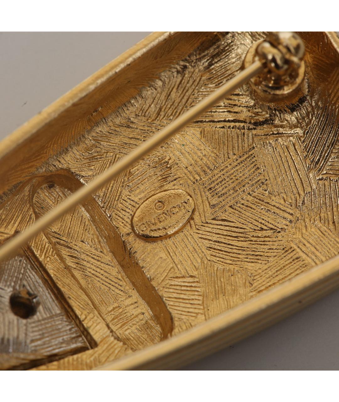 GIVENCHY Золотая металлическая булавка / брошь, фото 5