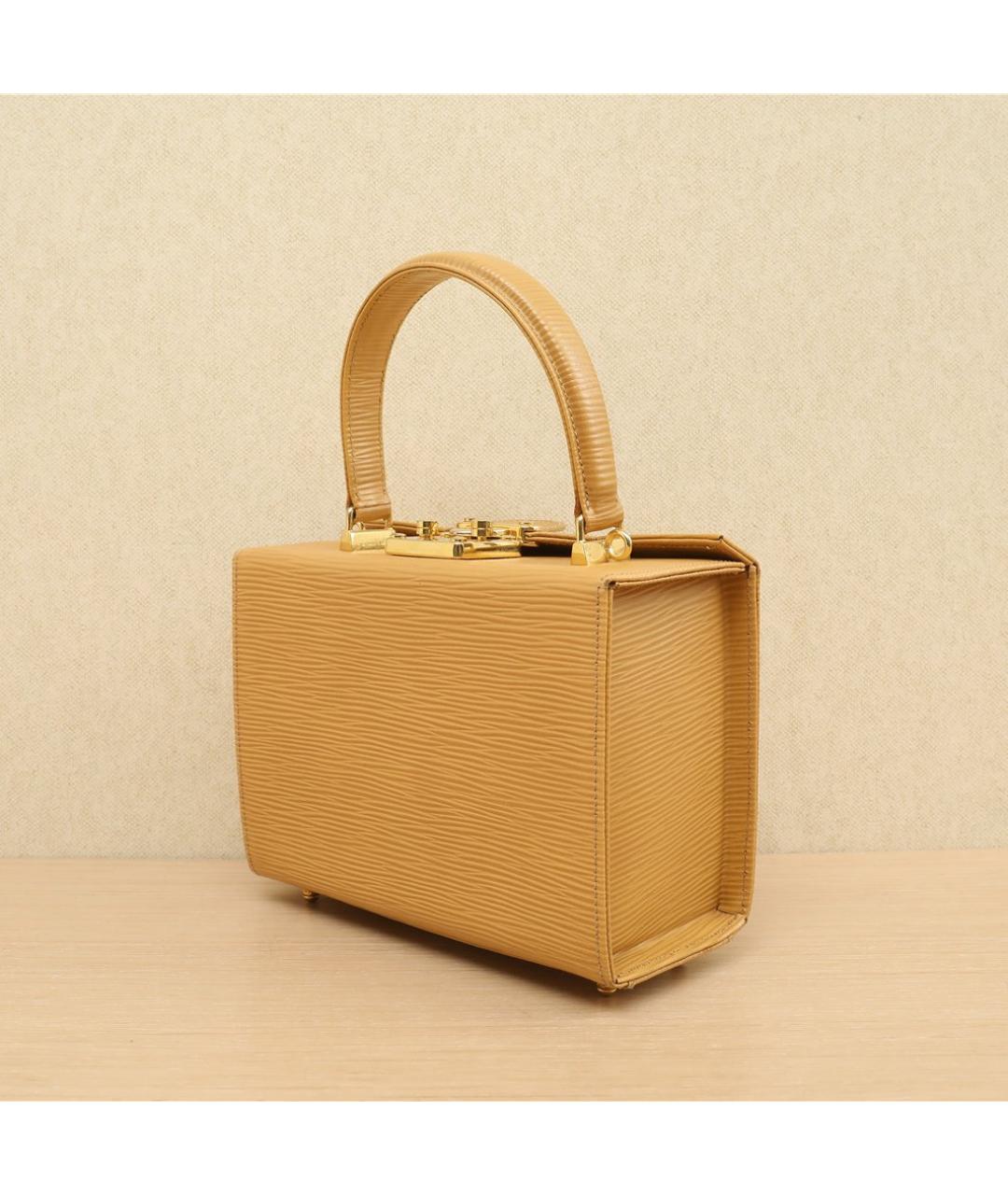 FENDI Желтая сумка с короткими ручками, фото 5