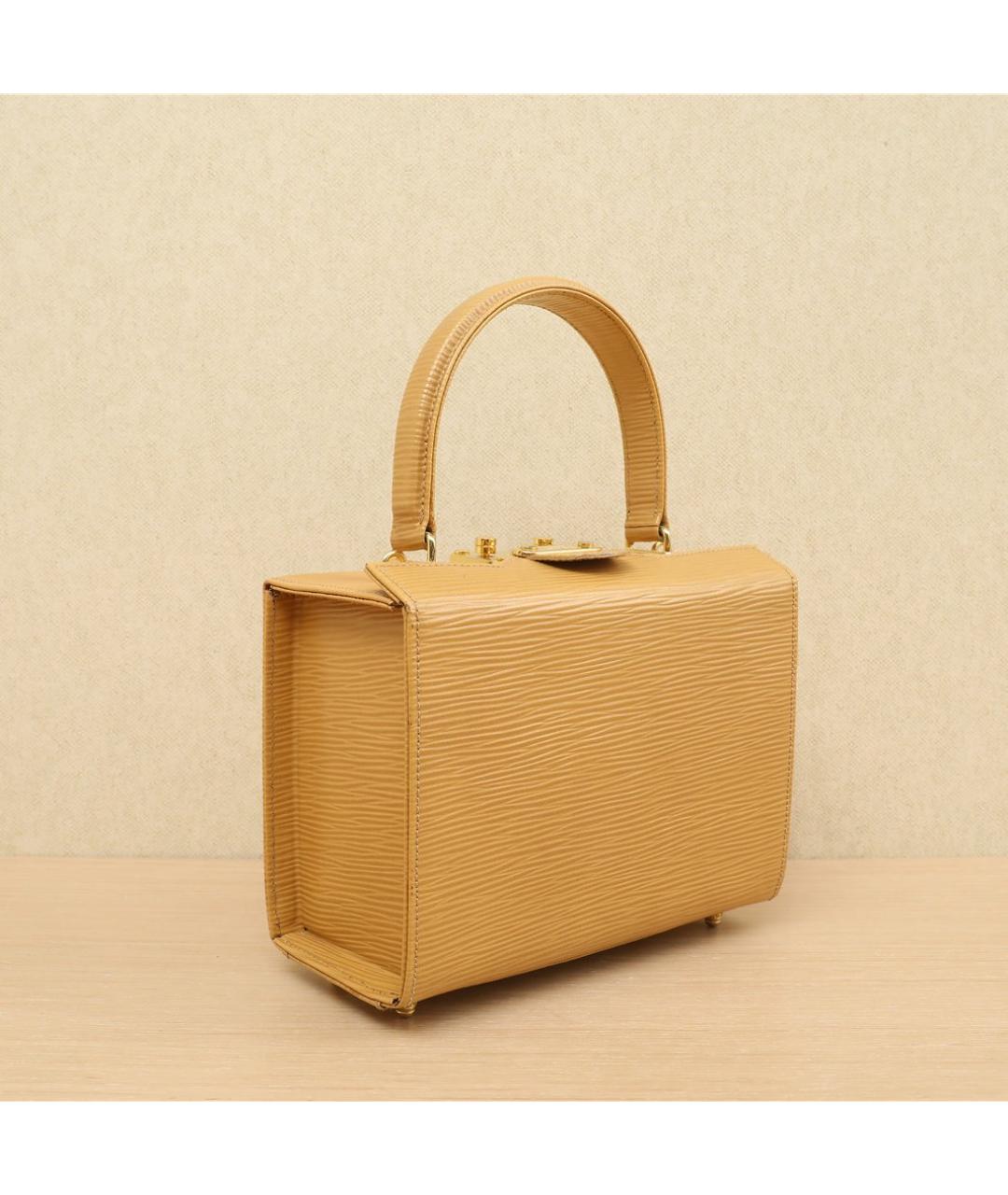 FENDI Желтая сумка с короткими ручками, фото 3