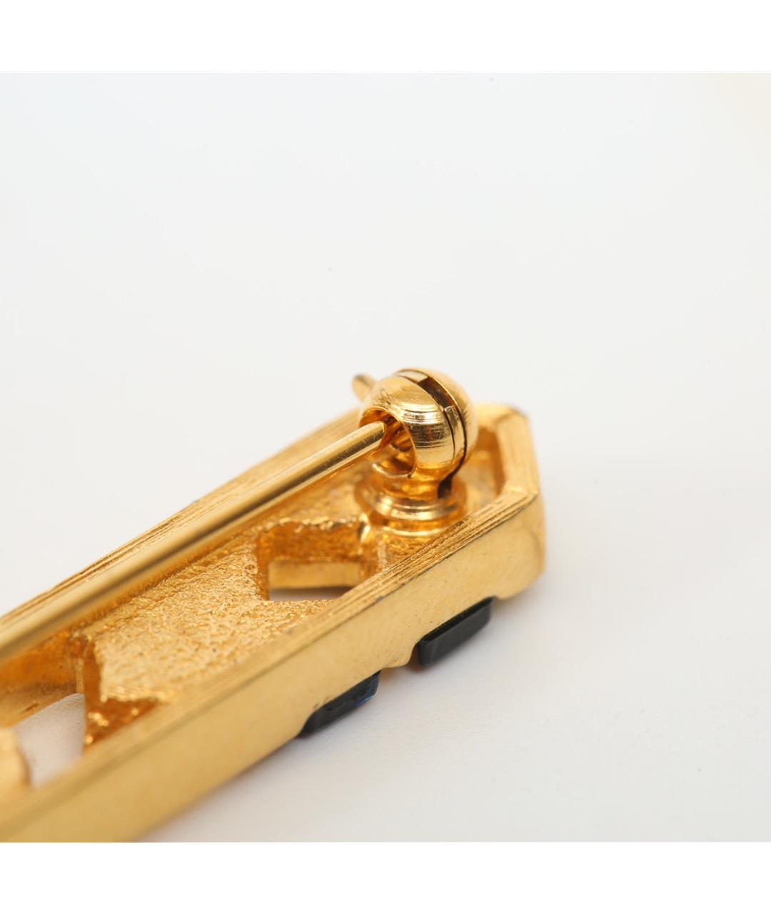 GIVENCHY Золотая металлическая булавка / брошь, фото 6