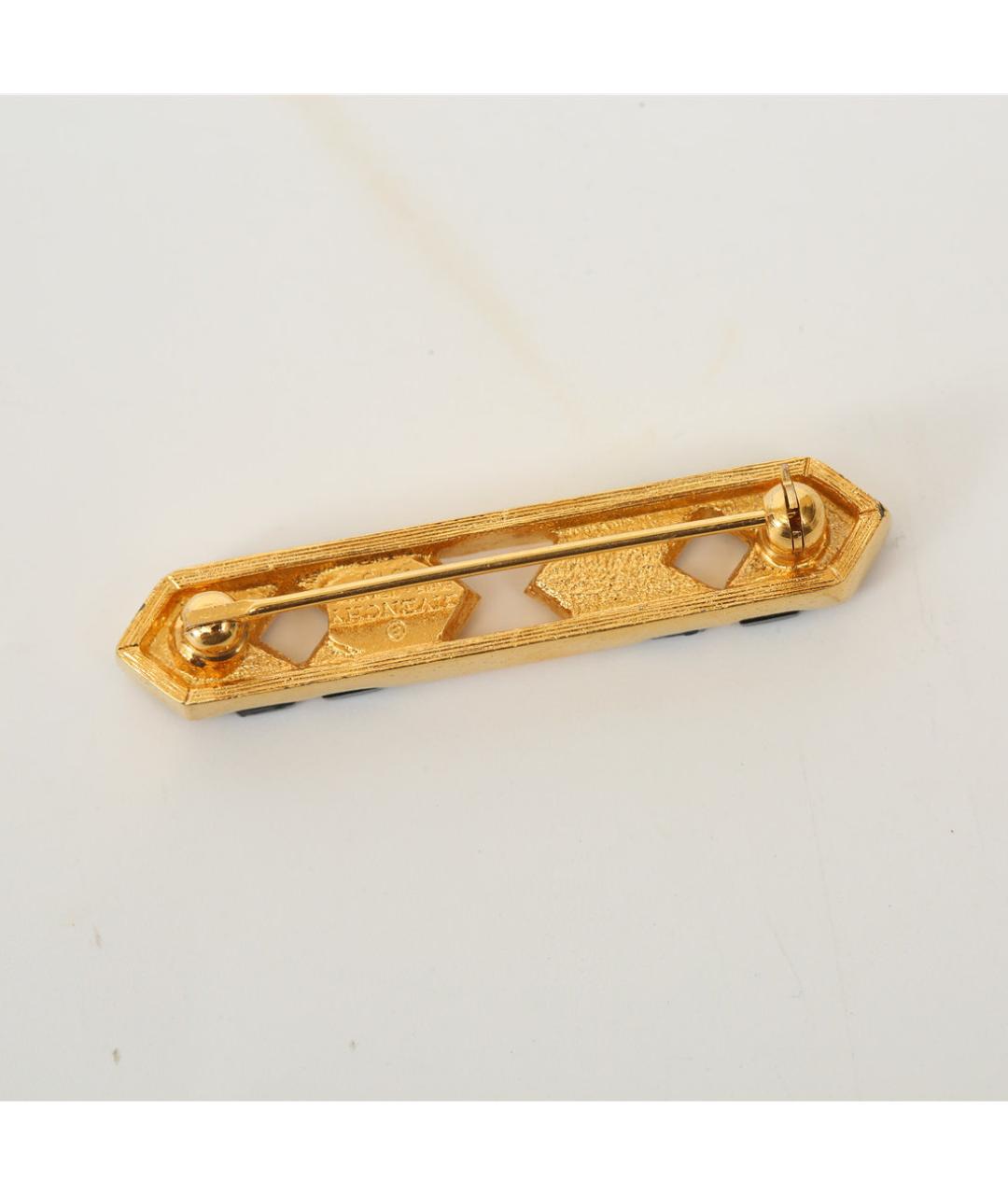 GIVENCHY Золотая металлическая булавка / брошь, фото 4